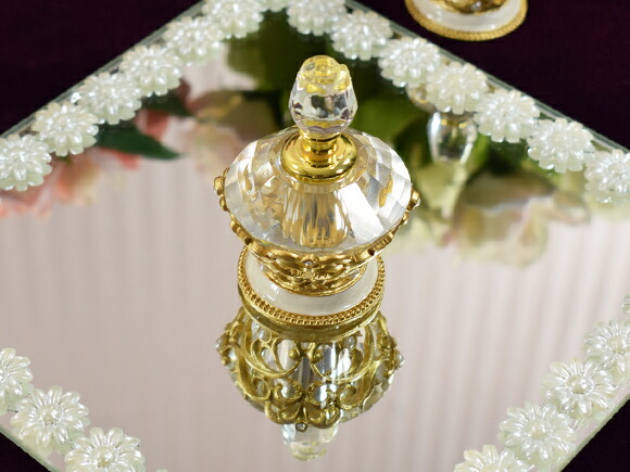 楽天市場】Gold & Glass ゴールドガラス パヒュームボトル コーン 香水