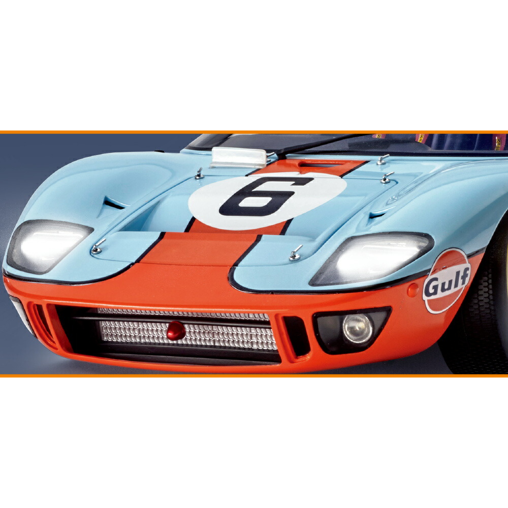 フォード GT40 ナンバー6 デアゴスティーニ（組立済） フォード GT40