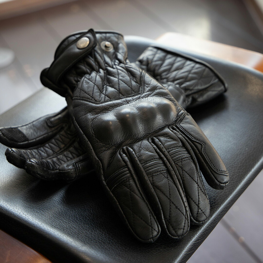 楽天市場】デグナー メンズ ワックスレザーグローブ TG-102 ブラック