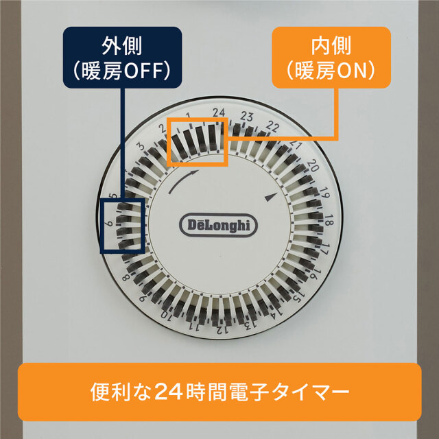 楽天市場】デロンギ オイルヒーター RHJ21F0812-WH | delonghi 公式 8