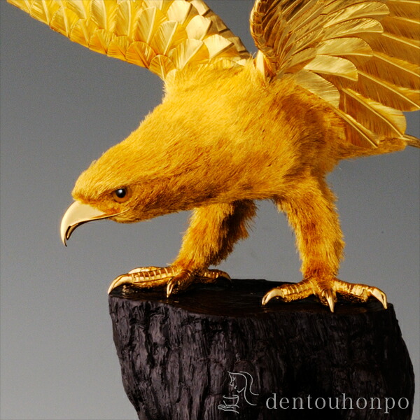 楽天市場】純金 白鷹 D 200g ( 光則（金工芸） 木札名入れ有料 高級