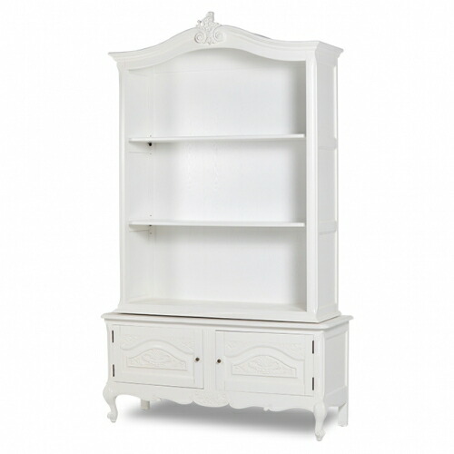 楽天市場】バロック アンティーク調 キャビネット 大型 オープン