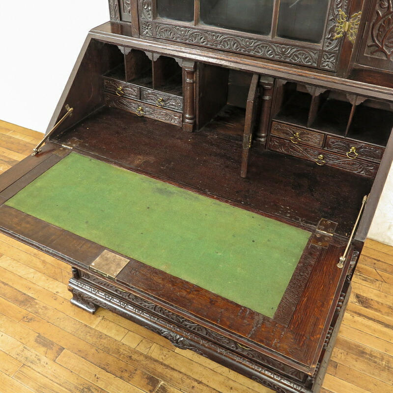 楽天市場】ブックビューロー アンティーク 家具 机 つくえ デスク