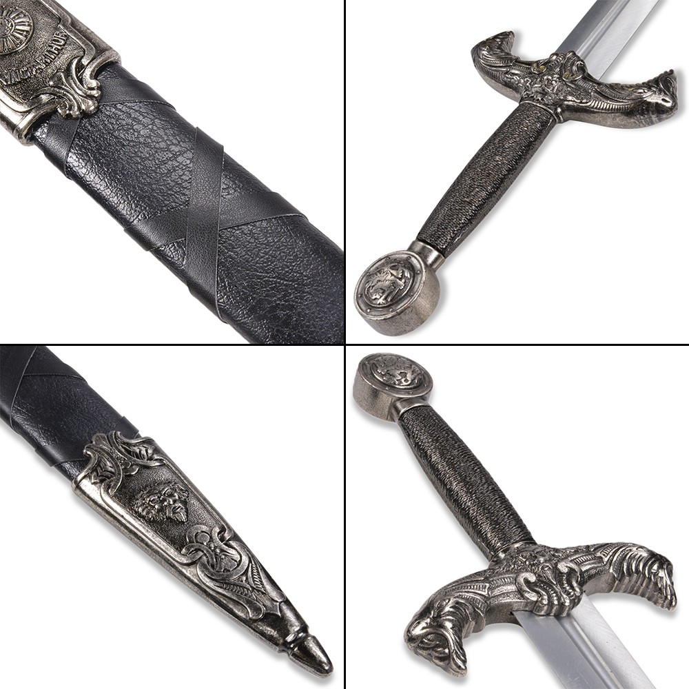 楽天市場】DENIX アーサー王ダガー 4139 短剣 レプリカ [ シルバー