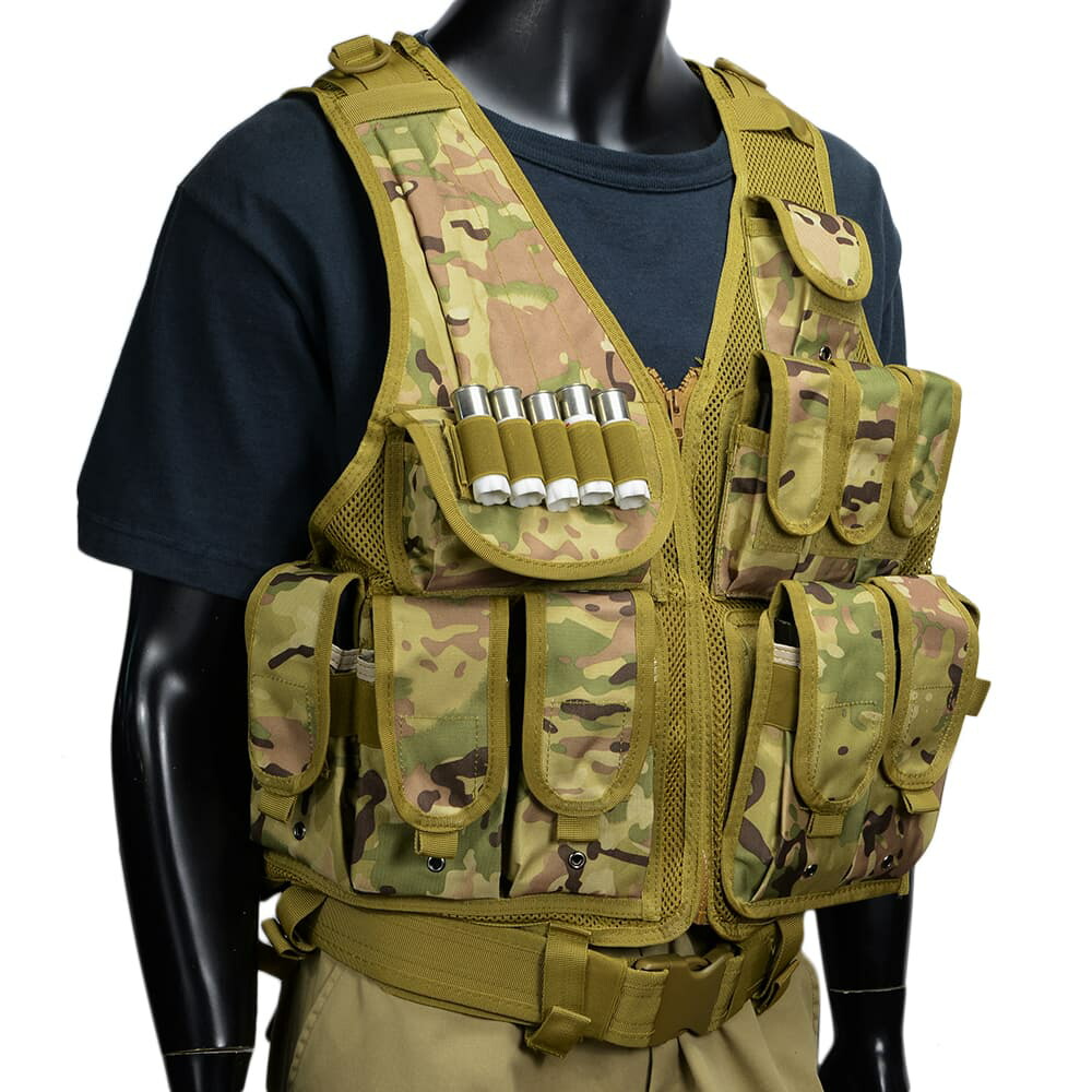 楽天市場】タクティカルベスト 固定式マグポーチ MOLLE装備対応