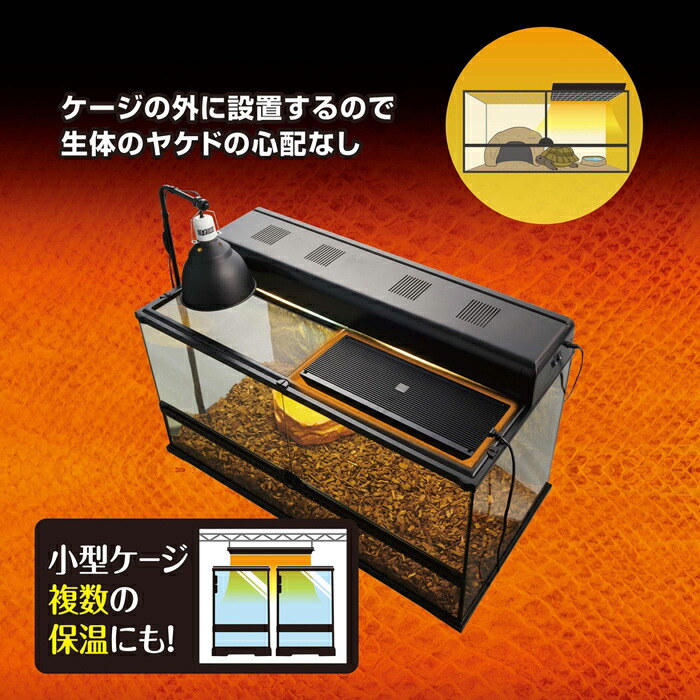 GEX タイマーサーモ、暖突M、底面ヒーター セラミックヒーター 4点