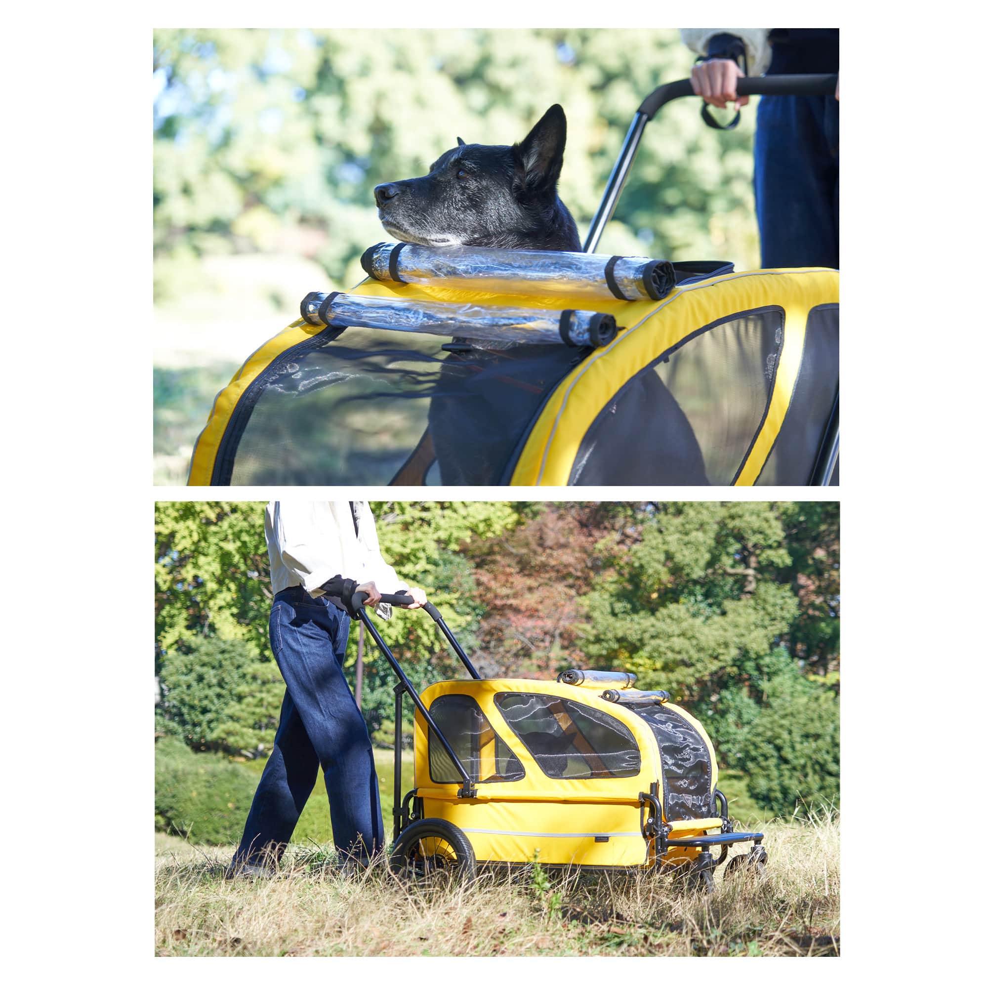 楽天市場】【公式】 エアバギー キャリッジ [台車・ルーフ 2点セット