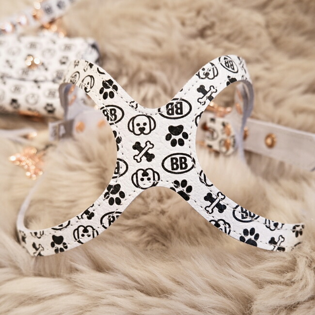 楽天市場】バディーベルト ハーネス 2.5号 ブラン スワロフスキー