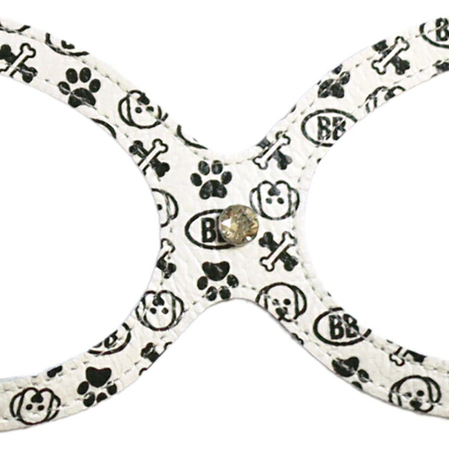 楽天市場】バディーベルト ハーネス 2.5号 ブラン スワロフスキー