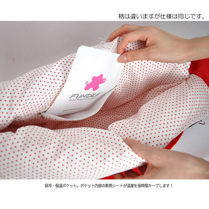 fundleファンドルスリングS 冬用もこもこインナー＋保冷ギンガム