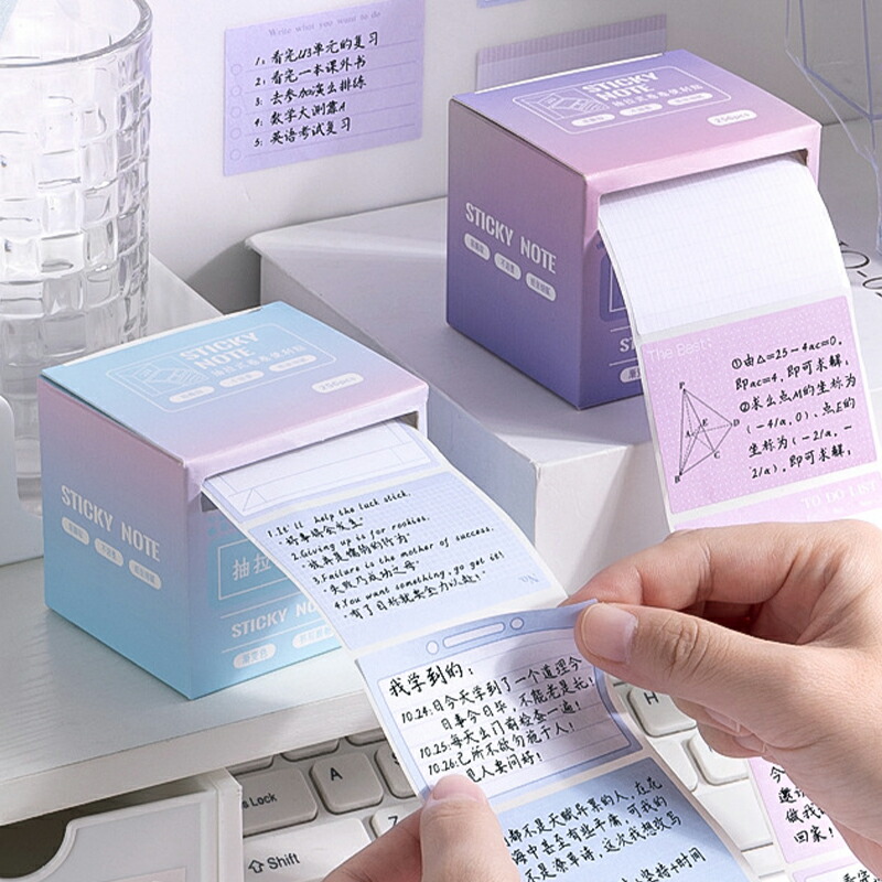 楽天市場】＼5倍ポイント／付箋 強粘着 可愛い メモ ステッカー