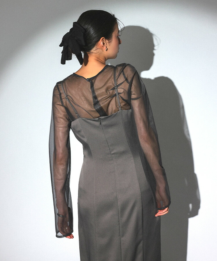 楽天市場】レディース ワンピース ドレス ANDRESD アンドレスド タフタ