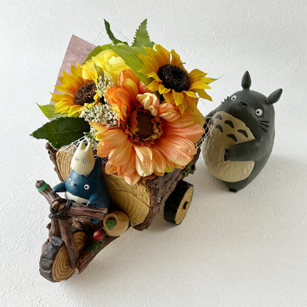 楽天市場】ジブリ となりのトトロ グッズ プランターカバー＆造花