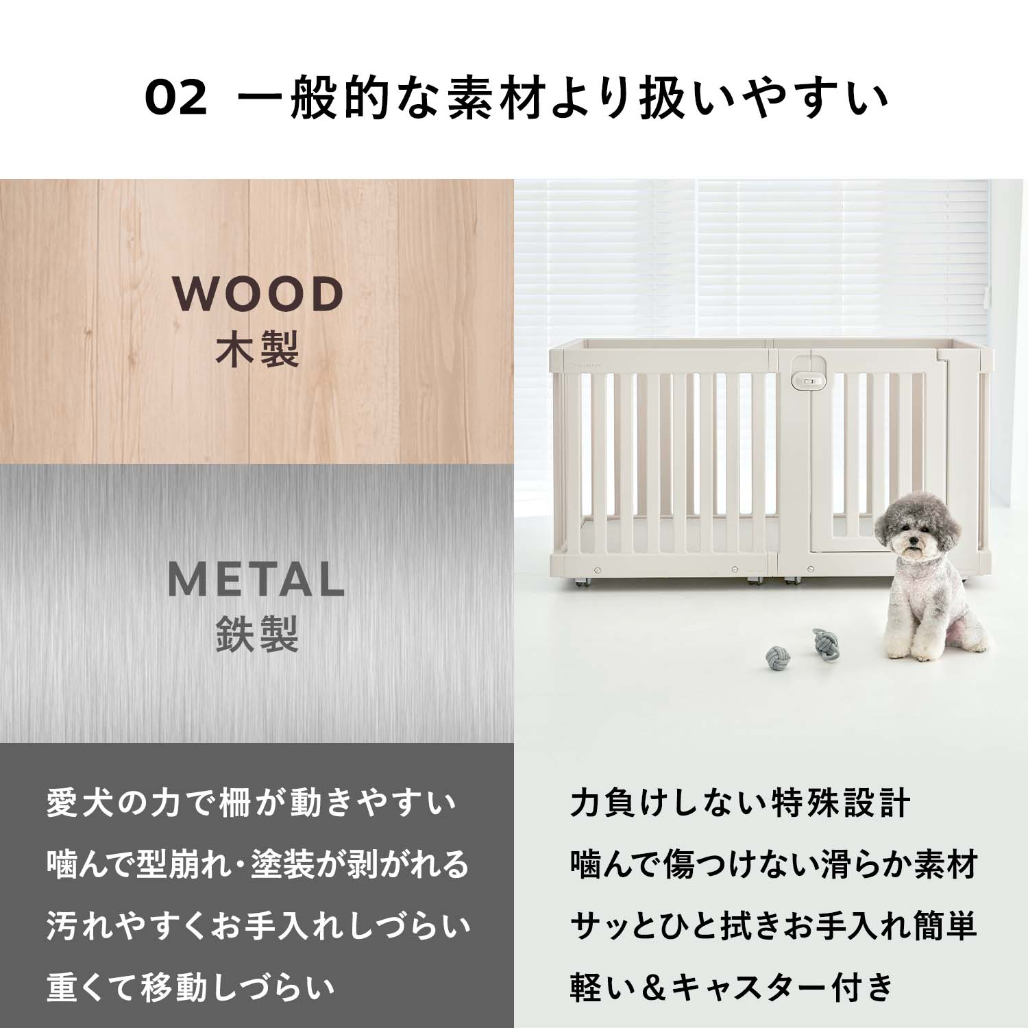 Takemehom ペットサークル ドア・キャスター付 新品未開封 ダブル