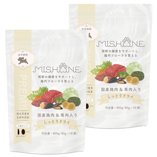 楽天市場】ミシュワン MISHONE セミモイストドッグフード全年齢用
