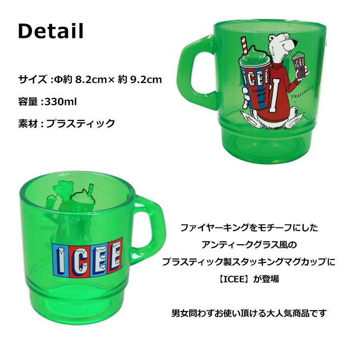 楽天市場】ICEE コップ プラコップ 日本製 プラスチック カップ