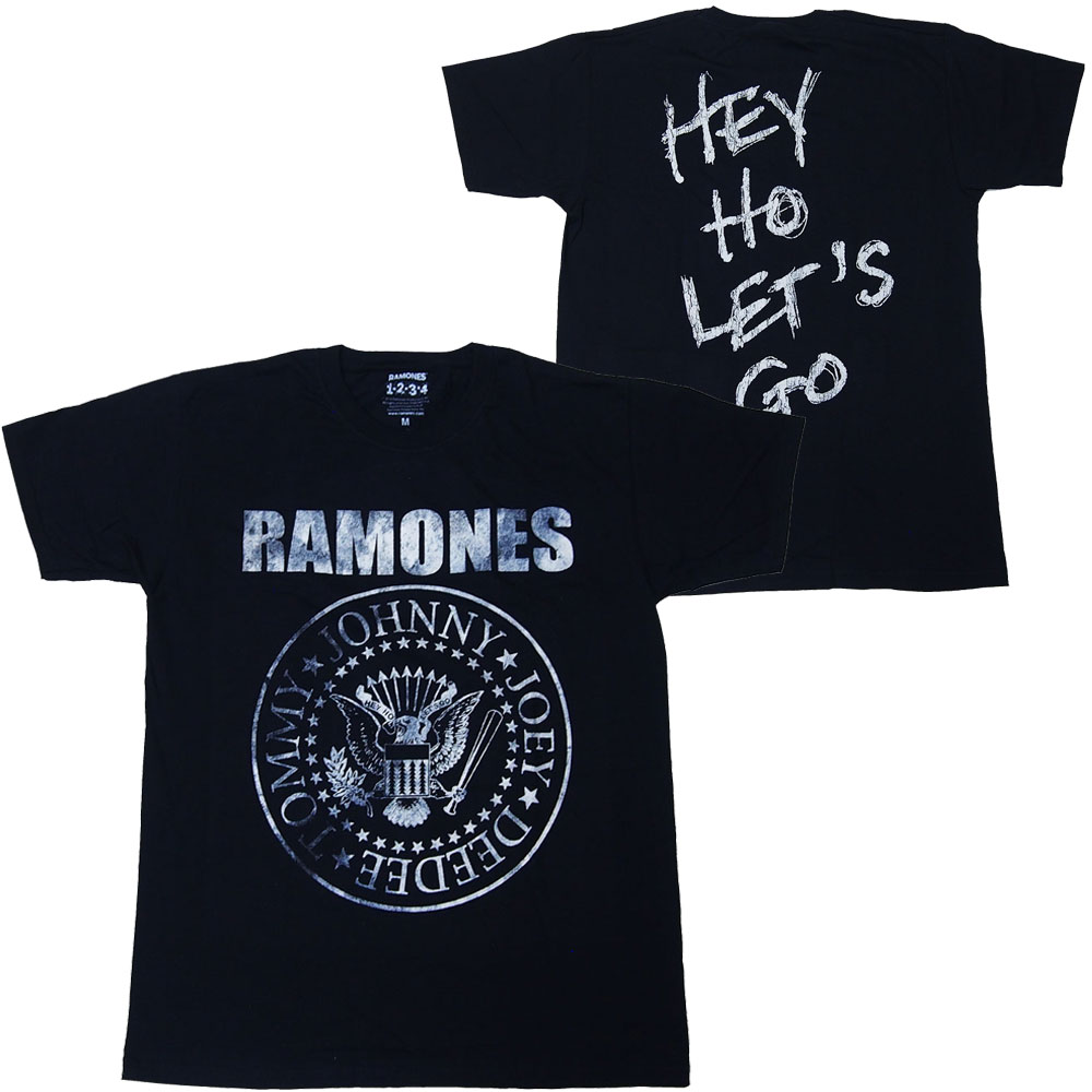 楽天市場】RAMONES・ラモーンズ・SEAL HEY HO・Tシャツ ロックTシャツ