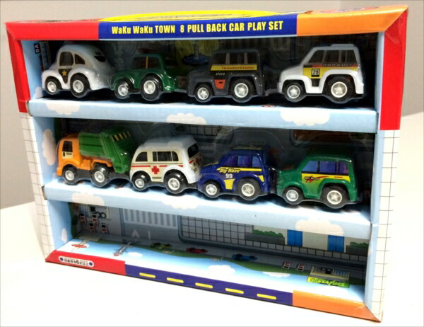 ☆商談中☆ 606 プルバックミニカー 9台セット (ケース入り) 楽天市場