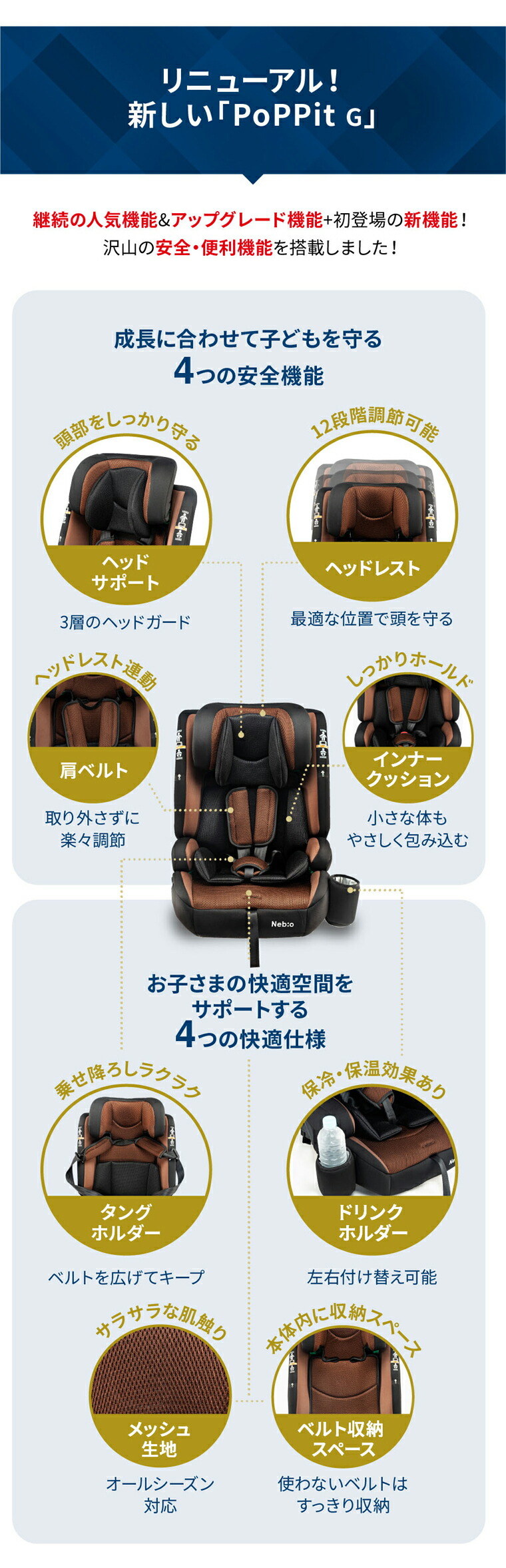 楽天市場】チャイルドシート 新モデル登場！【R129適合 ISOFIX 15ヶ月