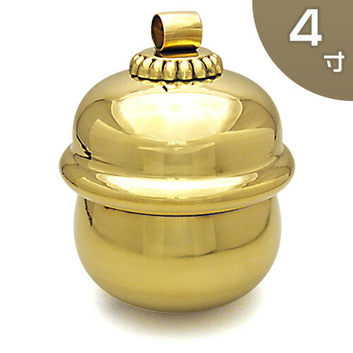 kkpro① 古銅製 お寺の鈴 大型 本坪鈴 ④小型 5個まとめて カ10