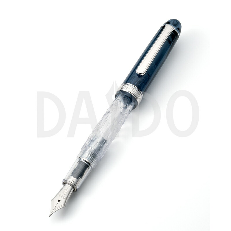 新品】プラチナ万年筆 #3776センチュリー 富士雲景 鱗雲 字幅EF 14金