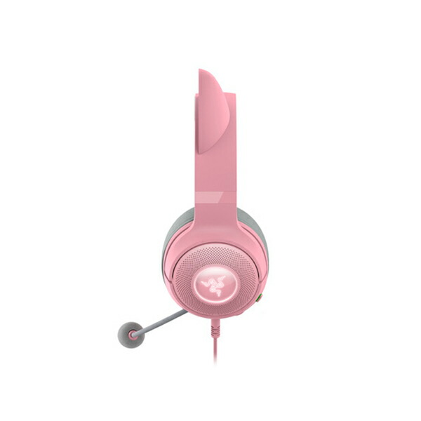 楽天市場】(ゲーミングヘッドセット) Razer Kraken Kitty V2 Quartz