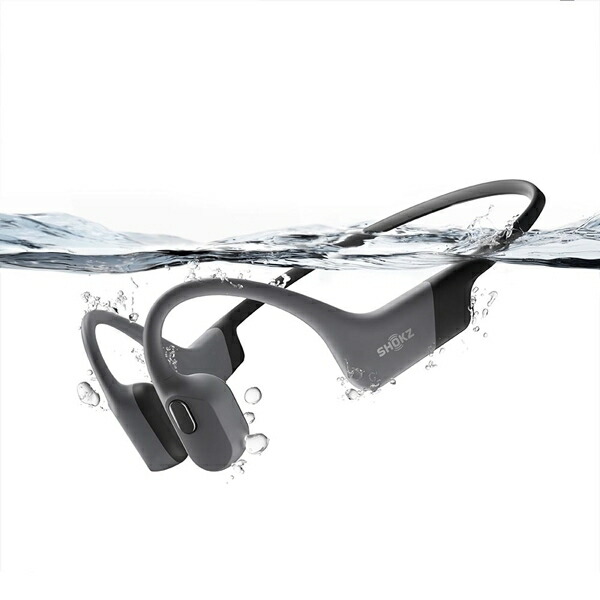 楽天市場】Shokz OpenSwim Pro Grey 骨伝導イヤホン スポーツモデル