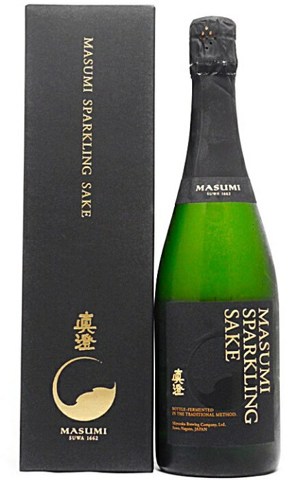 楽天市場】真澄 スパークリング 純米（コルク栓）750ml 【箱入り