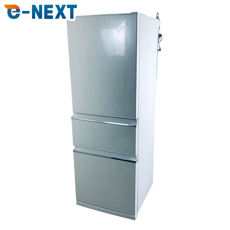 19年製 三菱 ノンフロン冷蔵庫 3ドア 330L MR-CX33EL-W形 19年製 三菱