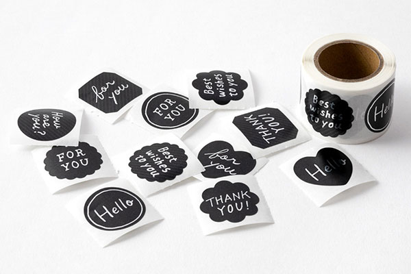 楽天市場】【在庫限り】ミドリ ロールシール メタリック メッセージ柄