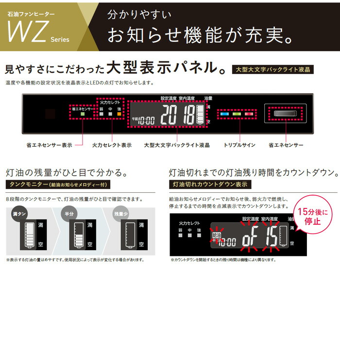 楽天市場】《コロナ》FH-CWZ46BYG 数量限定 2025年モデル 石油ファン