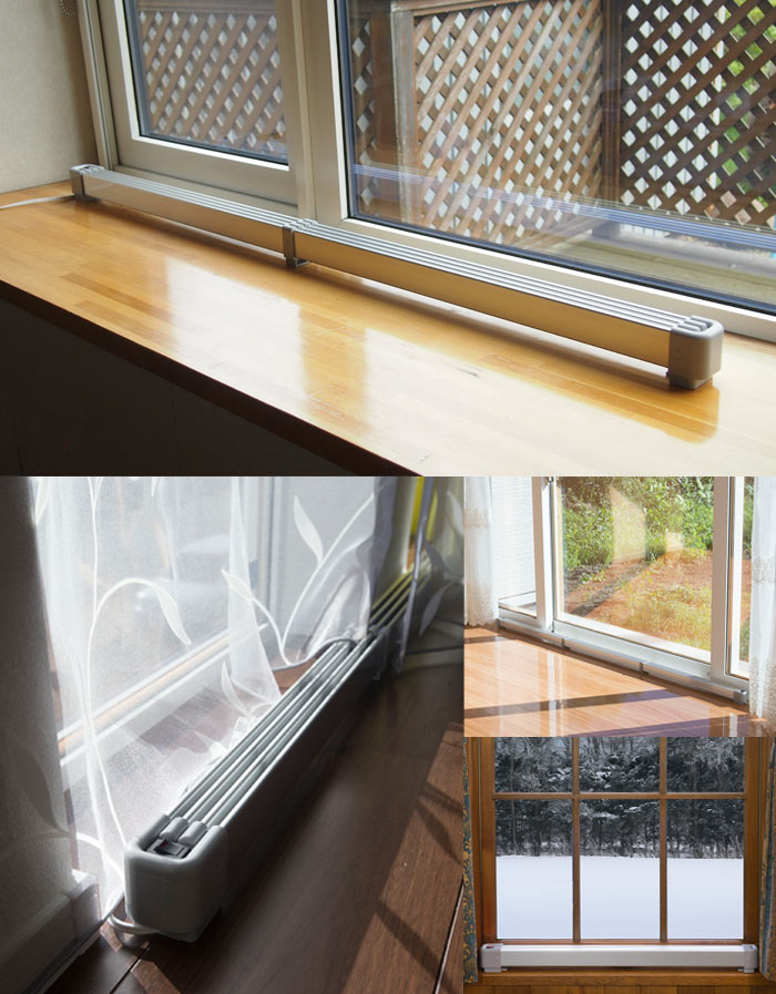 ゼンケン 窓下ヒーター ZK-151 (150cm) ZK-90 (90㎝) 窓下ヒーター ZK