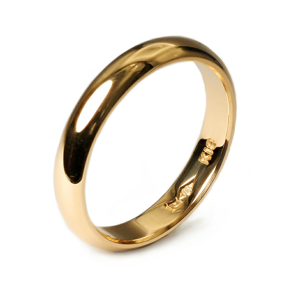 H*S様 難あり K18 リング 空枠 指輪 パール用 中古 18金 イエローゴ H