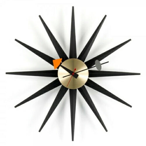 NEXTIME サンバーストクロック vitra George Nelson Sunburst Clock
