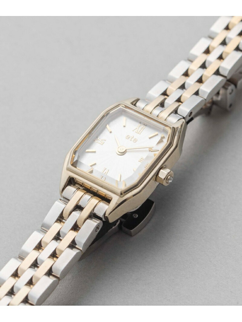 ete エテ 腕時計 防水 1P ダイヤモンド ステンレススチール ete エテ