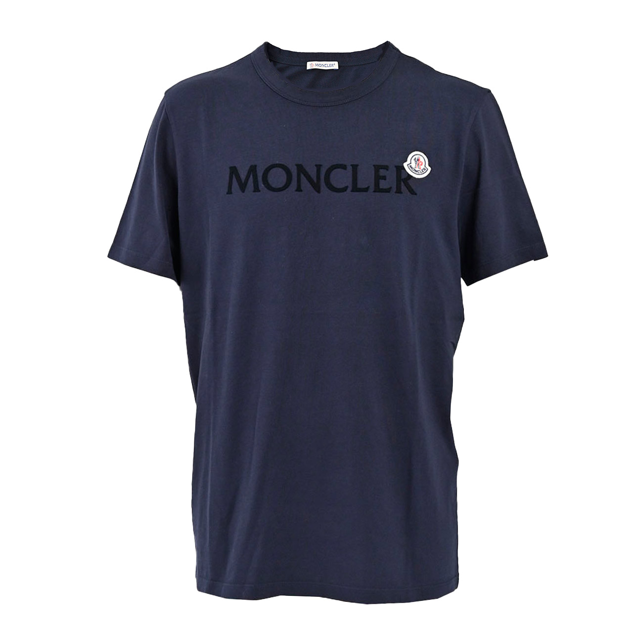 MONCLER SS Tシャツ 青色 キャラクター
