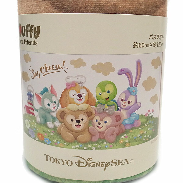 楽天市場】ダッフィー バスタオル ダッフィー ＆フレンズのSay Cheese