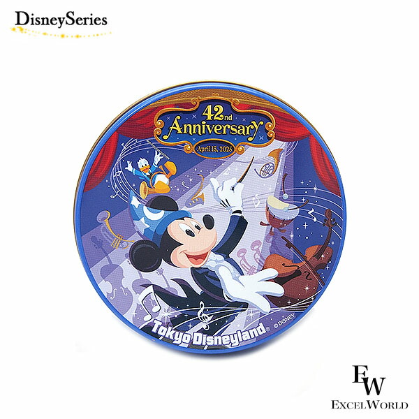 楽天市場】メモ2種 計30枚セット 缶入り 東京ディズニーランド 42周年