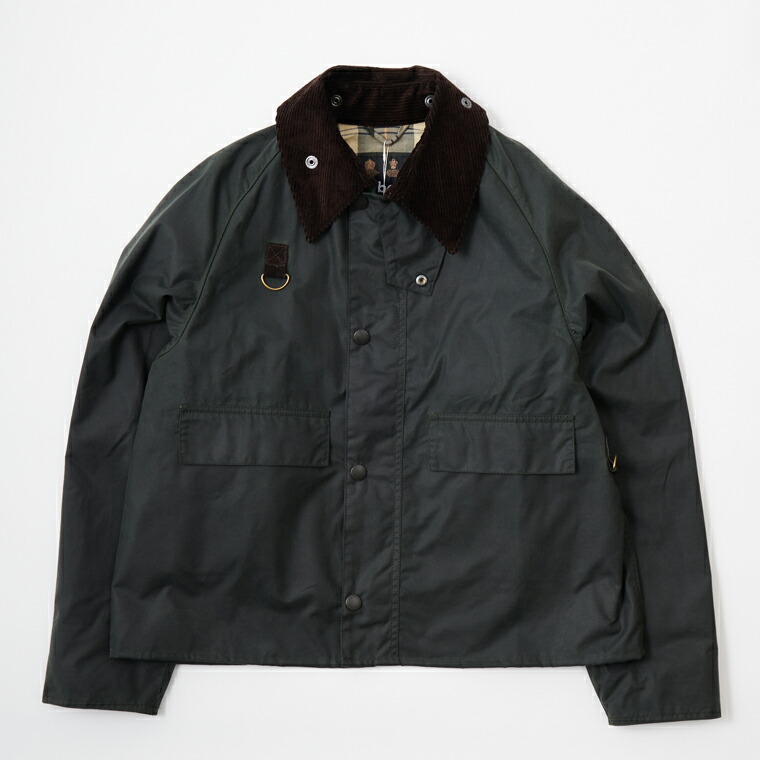 楽天市場】BARBOUR (バブアー) SPEY - SAGE ブルゾン メンズ オイルド