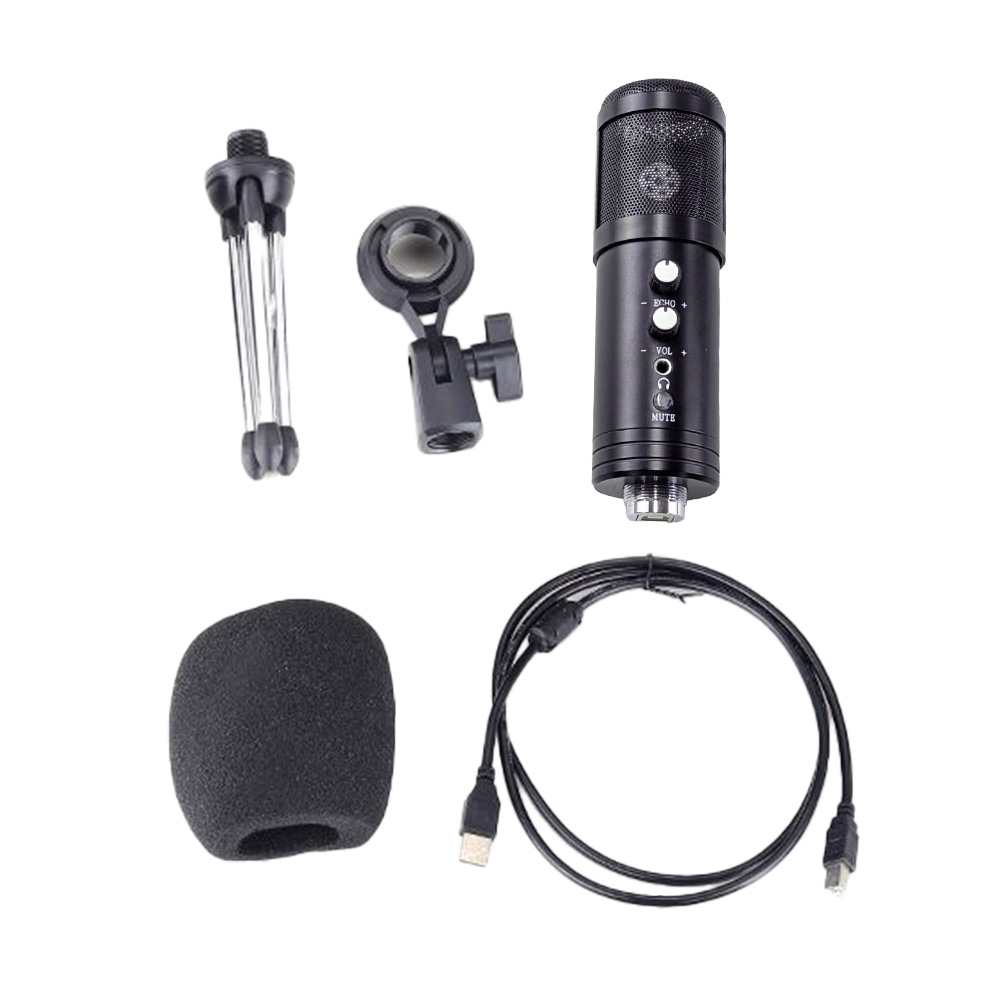 楽天市場】コンデンサーマイク USB式 高音質 ノイズキャンセル ノイズ