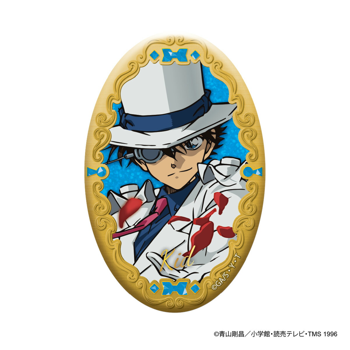 名探偵コナン 鳥取 キッド 宝石 バッジ 名探偵コナン 鳥取 キッド 宝石