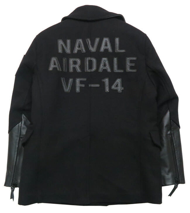 楽天市場】AVIREX アビレックス ライダース ピーコート レザーワッペン