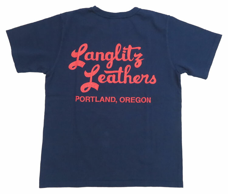 楽天市場】ラングリッツレザーズ Langlitz Leathers 半袖 Tシャツ 刺繍