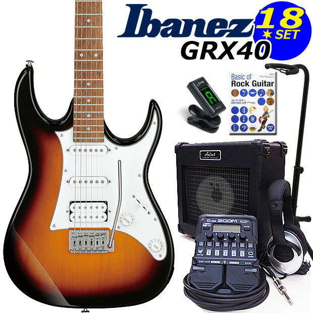 楽天市場】Gio Ibanez アイバニーズ GRX40 TFB エレキギター 初心者