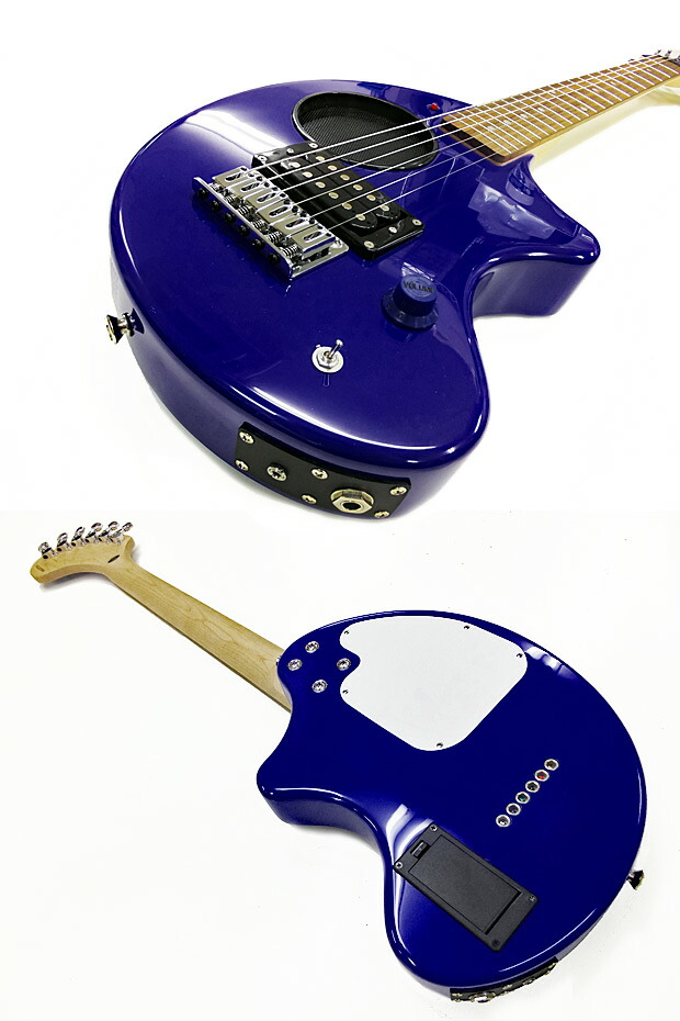 楽天市場】FERNANDES ZO-3 BLUE フェルナンデス アンプ内蔵ギター