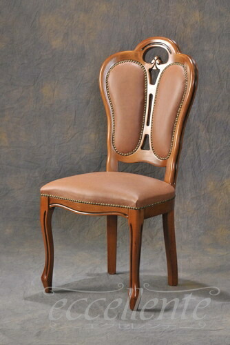 美品【イタリアアンティーク調】【モレロ・ジャンパウロ】【ダイニングチェアー】1脚 美品【イタリアアンティーク調】【モレロ・ジャンパウロ】【ダイニング