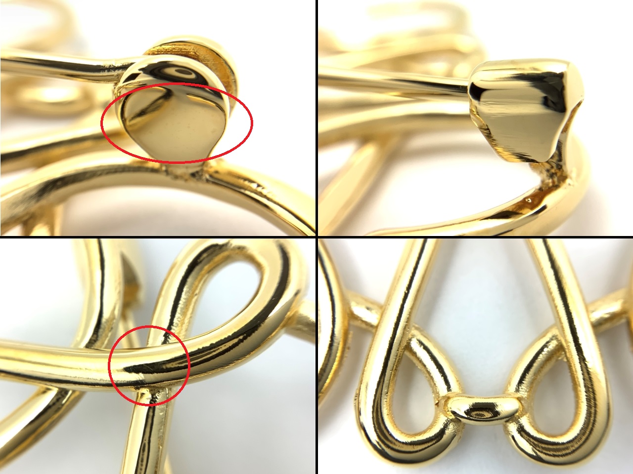 楽天市場】【中古】 LOEWE （ロエベ） 111.25.020 アナグラム ブローチ