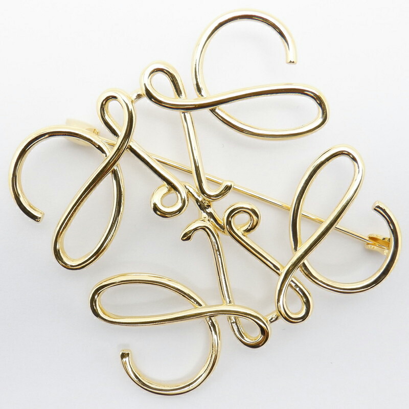 楽天市場】【中古】 LOEWE （ロエベ） 111.25.020 アナグラム ブローチ