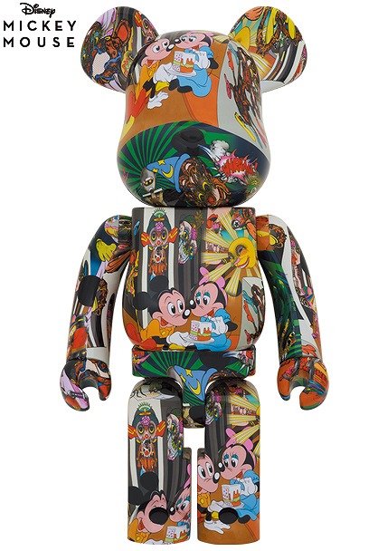 ミッキー ベアブリック メディコムトイ 400%100% Amazon.co.jp: BE