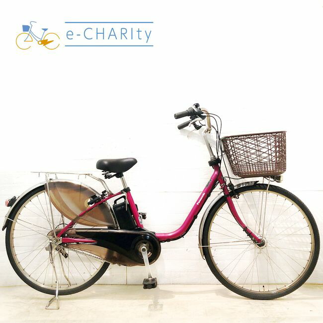 楽天市場】電動自転車 ビビ ピンクの通販